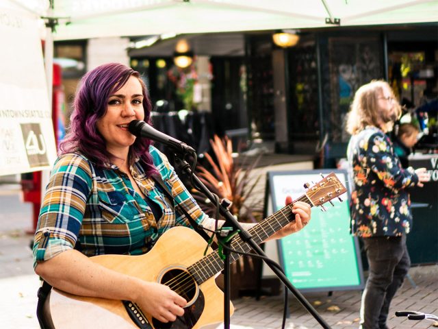 Live music at Occidental Square